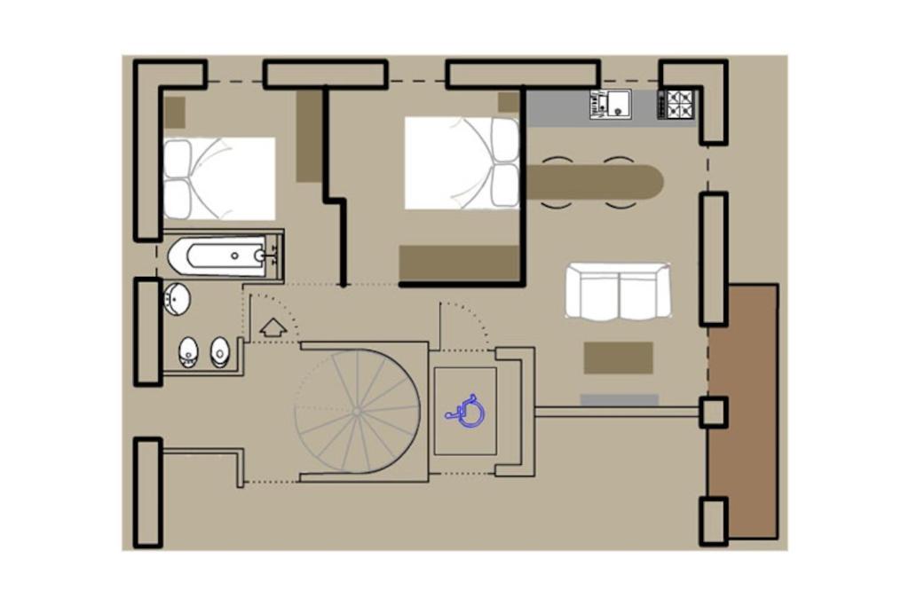 Apartment Fiori Blu